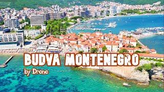 Budva Montenegro in 4K by Drone