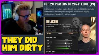 fl0m Reacts to EliGE as HLTV's Top 19 Player of 2024