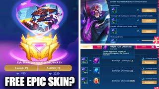 HOW TO WIN AN EPIC SKIN IN VALENTINE PARTY BOX EVENT | FREE 20 RARE FRAGMENTS | LUCKY HIT EVENT | ML