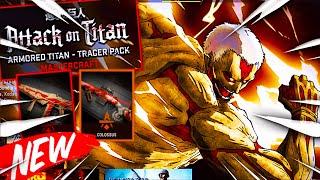 *NEW* Tracer Pack: Attack on Titan - Armored Titan Mastercraft Bundle