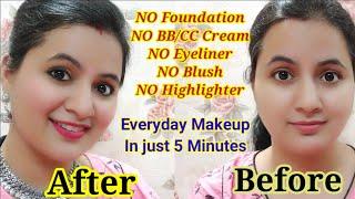 Simple Makeup for Housewives |सिर्फ एक Simple Trick से Compact से पाए High Coverage | Neema's Corner