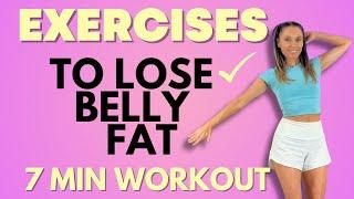 7 Minute Standing Abs Exercises to Lose Belly Fat 