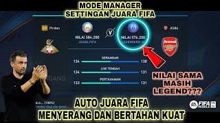 FORMASI TERBAIK MODE MANAGER FIFA MOBILE 2023 MENYERANG DAN BERTAHAN EFEKTIF AUTO JUARA FIFA