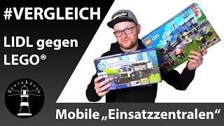 Lidl gegen LEGO® - Es ist bitter!  - LEGO® City 60315 - PLAYTIVE® Clippys Polizeitruck