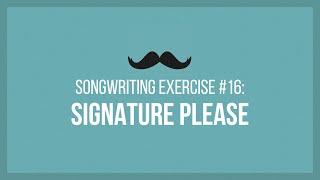 Signature Please | The Songwriting Decks