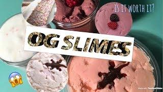 100% Honest OG Slimes Review! $50 Dollars of Slime!