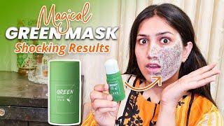Does This Green Mask work ??? i am SHOCKED  | Green mask stick