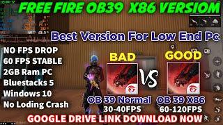 ඔන්න  දැන්ම FF x86 OB39 ගන්න | FREE FIRE X86 OB39 APK DOWNLOAD |  |FREE FIRE X86 AMAZON APP STORE