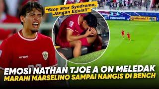 Kena Mental Dibentak Tejo !! Tangisan Marselino Ditegur Nathan Tjoe Karena Egois di Piala Asia U-23