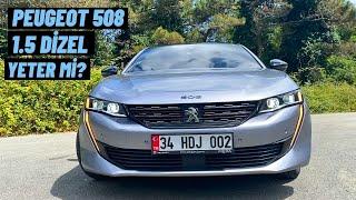 1.5 BLUEHDİ YETİYOR MU? PEUGEOT 508 1.5 BLUEHDİ 130 HP ALLURE | SPORTİF SEDAN | POV SÜRÜŞ