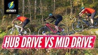 Entry Level Hub-Drive Vs Mid-Drive E-Bikes | What's the Difference?