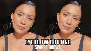 MY EVERYDAY EYEBROW ROUTINE *sparse brows* + ALL DAY WEAR TEST *oily skin* | MagdalineJanet