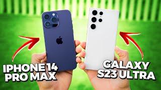 GALAXY S23 ULTRA vs IPHONE 14 PRO MAX - QUAL A MELHOR CÂMERA? COMPARATIVO