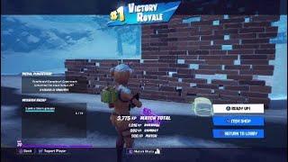 First win on Fornite