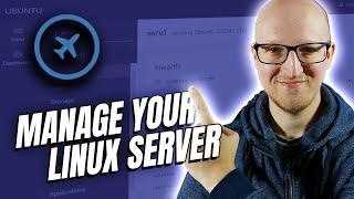 Linux Server Web GUI - management with cockpit