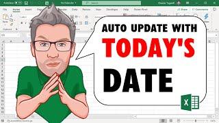 Excel's TODAY Function: Auto Update your Worksheet with Today's Date