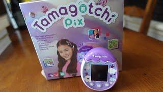 Tamagotchi PIX Unboxing and Gameplay