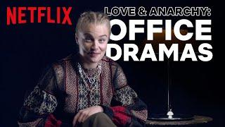 The Cast of Love & Anarchy Reacts to Office Drama | Netflix Nordic