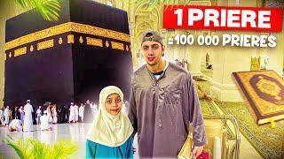 PREMIÈRE FOIS A LA MOSQUÉE DE LA KAABA A LA MECQUE  ( 1 prière = 100 000 prières ramadan VLOG