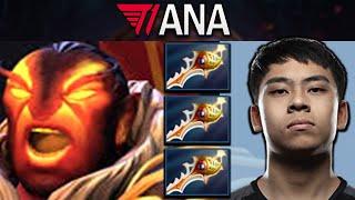 Ember Spirit Dota 2 Gameplay T1.Ana with Triple Divine Rapier