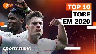 Top 10 Tore der EM 2020 | Road to UEFA EURO 2024 | sportstudio