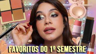 MINHAS MAQUIAGENS FAVORITAS do 1º SEMESTRE de 2024 