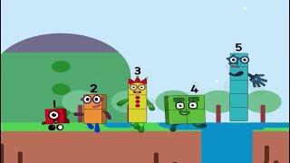 Mountain Blocks , Numberblocks Intro Song but Mountain Trip Version