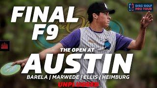 2024 The Open At Austin | FINALF9 | Ellis, Marwede, Barela, Heimburg | UNPLUGGED