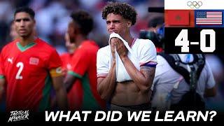 Morocco 4-0 USA | What did we learn? | 7 Tactical Takeaways!