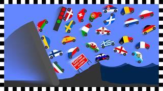 Country Cars - Car Race - Europe- S5 - Video 1 of 7