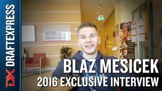 Blaz Mesicek DraftExpress Exclusive Interview