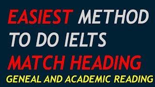 IELTS Reading | Match Headings Tips by Arshpreet Singh