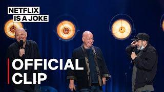 Jeff Ross, Dave Attell, and Bill Burr Bumping Mics | Bill Burr Presents: Friends Who Kill