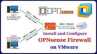 How to Install and Configure OPNsense Firewall on VMware Workstation