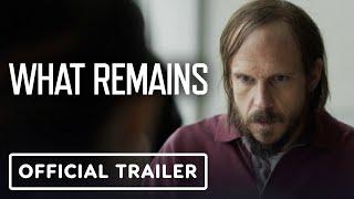 What Remains - Official Trailer (2024) Gustaf Skarsgård, Andrea Riseborough, Stellan Skarsgård