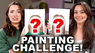 Painting Each Other Challenge - Merrell Twins