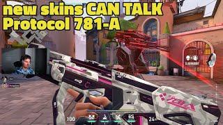 *NEW* PROTOCOL SKINS CAN TALK - Looking at every variant in game | VALORANT | AverageJonas