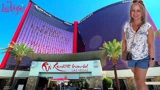 RESORTS WORLD LAS VEGAS - Watch This Before Staying Here! See both Hilton & Conrad Room Tours!