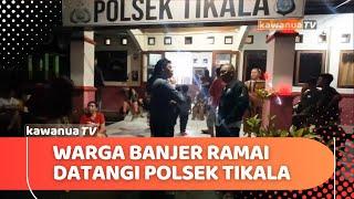 Diduga Salah Tangkap, Warga Banjer Geruduk Polsek Tikala. Begini Respon Polresta Manado