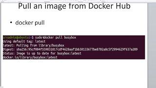 Docker pull command #docker #commands #linux