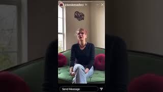 An example of an Instagram Story by In Tandem Gallery