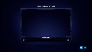 Free Facecam/Webcam Overlay Template