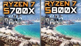 5700X vs 5800X Benchmarks – 15 Tests 