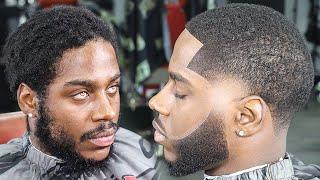  $200 AMAZING HAIRCUT TRANSFORMATION / CHANGED HIS LIFE/ FADED BEARD/ HAIRCUT TUTORIAL