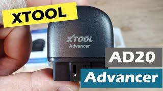 XTOOL AD20 OBD2 Reader Review