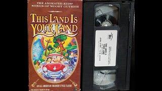 This Land is Your Land: The Animated Kids' Songs of Woody Guthrie (1997 Screener VHS)