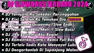 DJ SLOW FULL BASS TERBARU 2024 • TERNYATA KU SEKEDAR PERSINGGAHAN [ CUT RANI ] • DJ TIKTOK  VIRAL