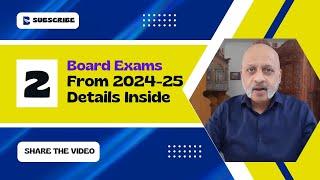 Class 10 and 12 students can take two Board Exams from 2024-25 | Choice left to students | SWS