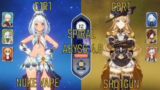 Mualani C1 Vape - Navia C0 Double Geo | Spiral Abyss 4.8 | Genshin Impact [原神]