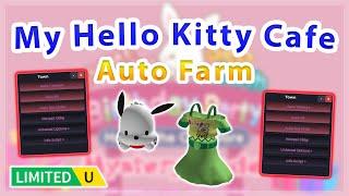 [UGCs LIMITED] My Hello Kitty Cafe | Auto Farm / Treasure / Fast Order Script